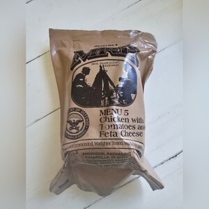 MRE Meal: Chicken and Feta Cheese